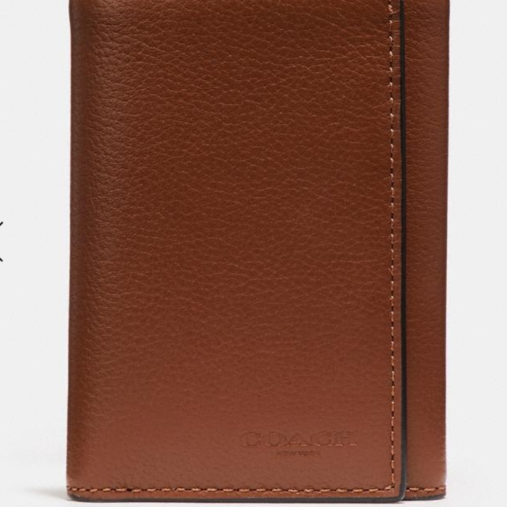 NWT Coach Trifold Wallet